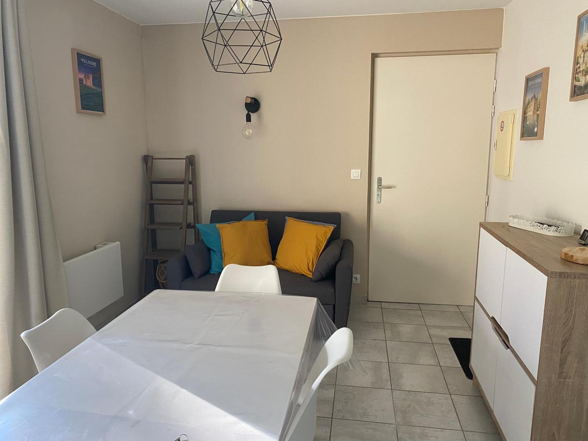Vacances Ou Cnpe - Appart 2-3 Pers - Le Relais Du Plessis - Richelieu シャヴェーニュ エクステリア 写真